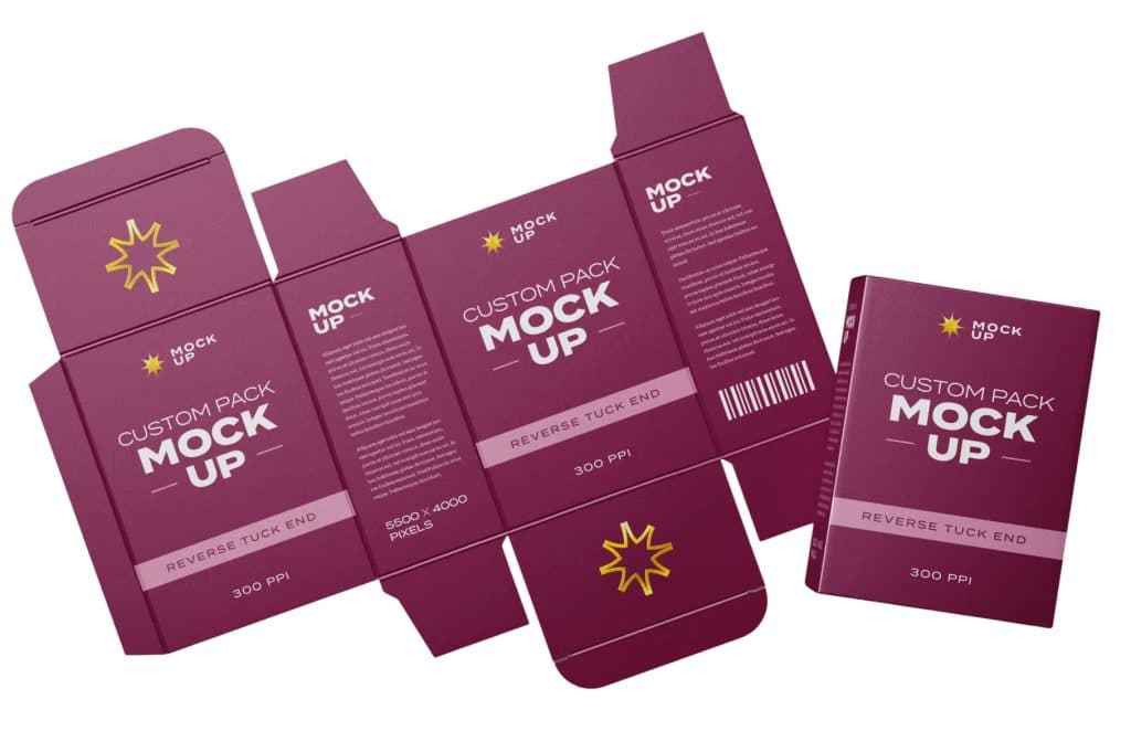 Reverse Tuck End Packaging Aberdeen