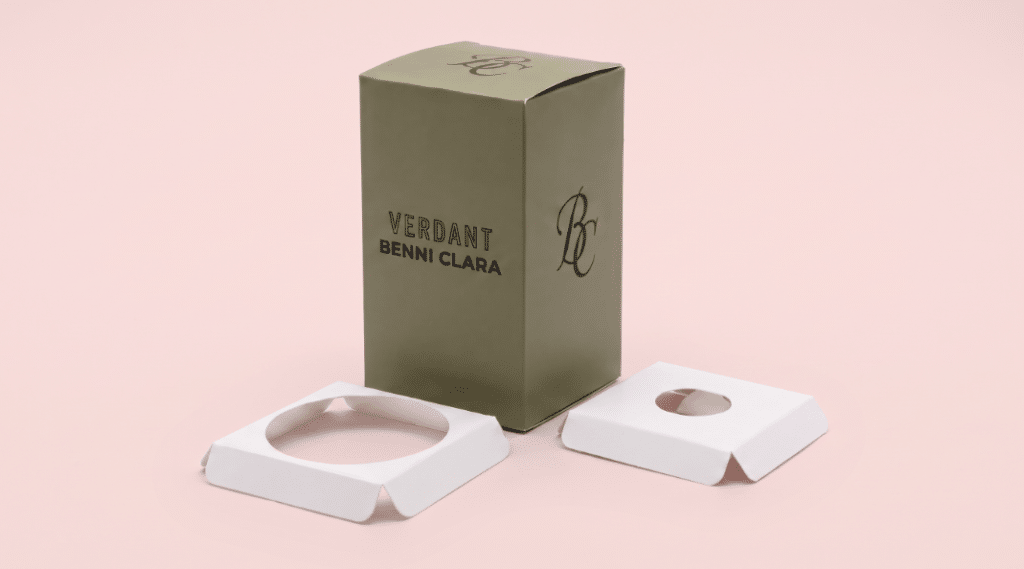 Verdant Packaging - Perfume Packaging with Background